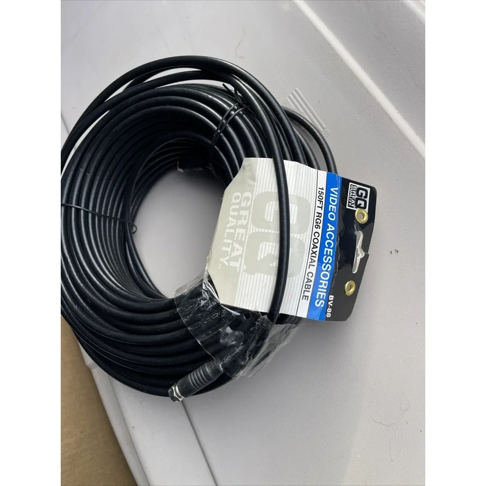 150ft GQ RG6 Coaxial Cable